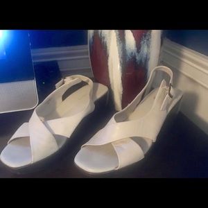 Ivory sandals